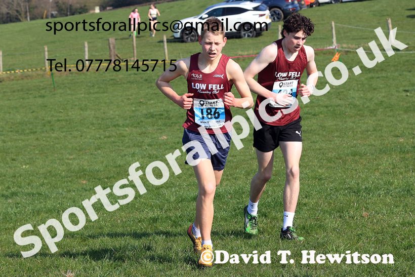 Mens Under-17s 2026 Start Fitness NEHL, Eltringham, Mickley, Northmberland. Photo: David T. Hewitson/Sports for All Pics